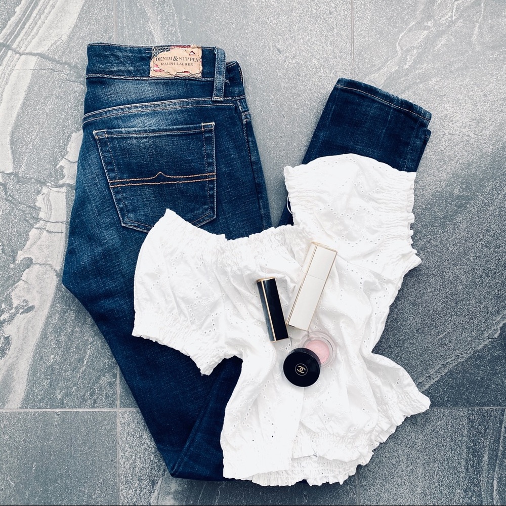 Ralph Lauren Skinny Jeans Dark Wash size 27